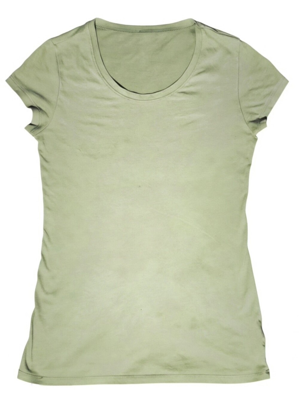 No Boundaries Bay Leaf Green Crewneck Everyday Tee Shirt Medium 7/9